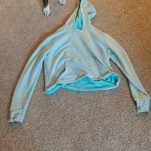 Athleta Girl EUC size 14 cropped hoodie